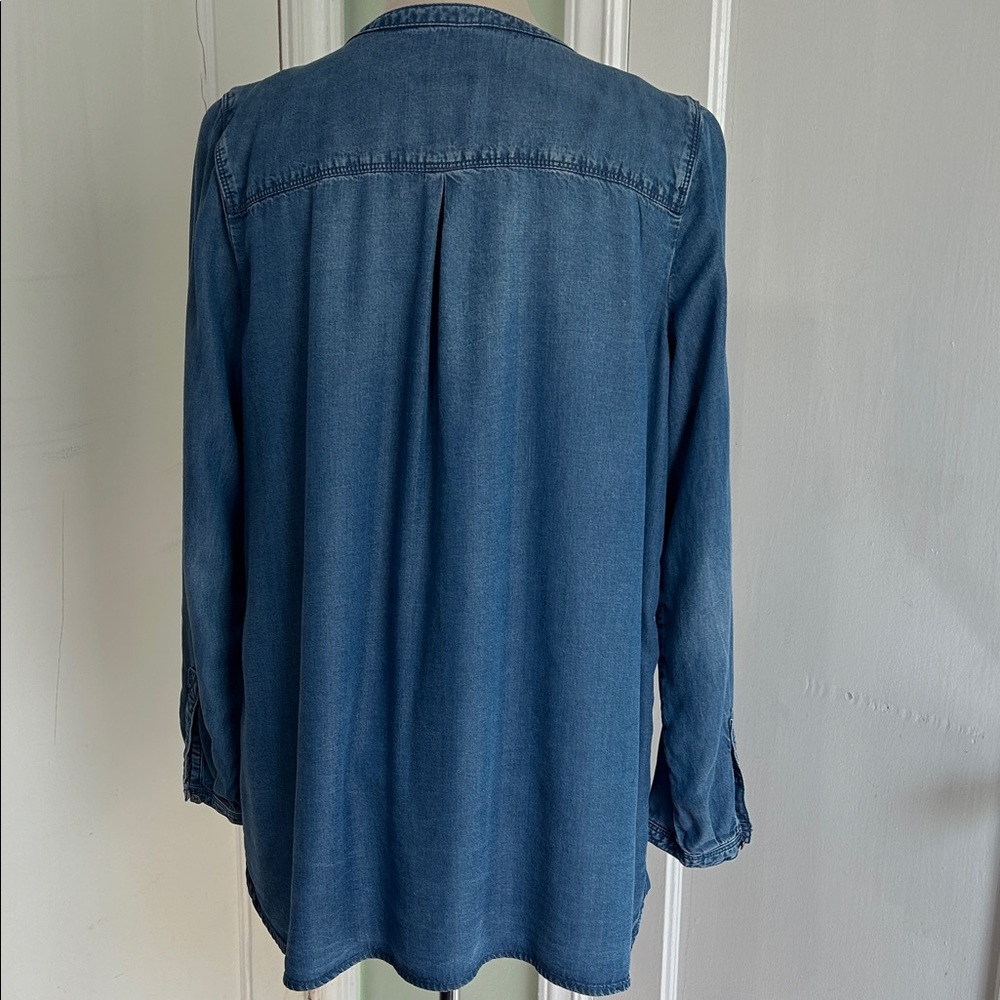 J. Jill Blue Denim Tunic - Picture 4 of 10